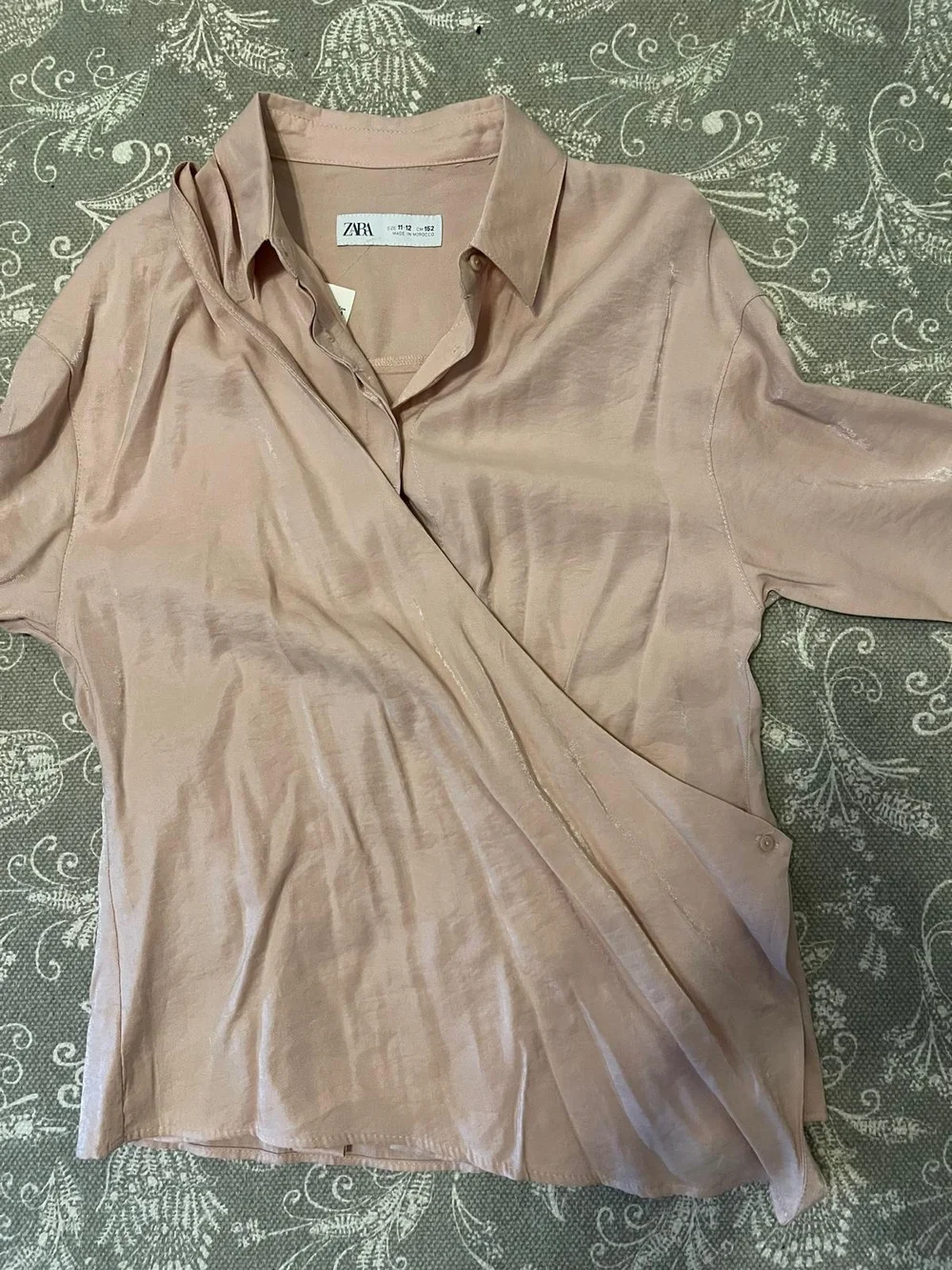Light Pink Button-Up Shirt - Zara  Brand new, never worn, without tags - Picture 2 of 4